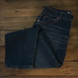 No Boundaries Juniors Dark Blue Straight Jeans